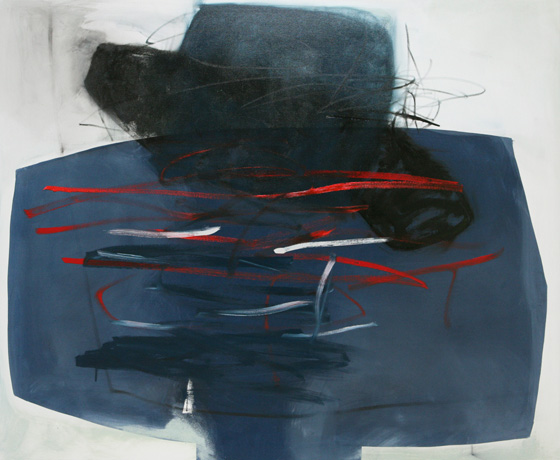 'Blue October'  2010  115 x 140 cms