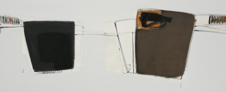 'Coast Path'  2012  74 x 180 cms