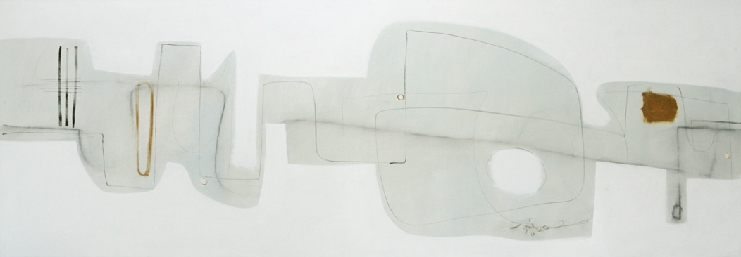 'Continuum'  2010  92 x 263 cms