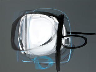 'Cool Grey'  2008  58 x 77 cms