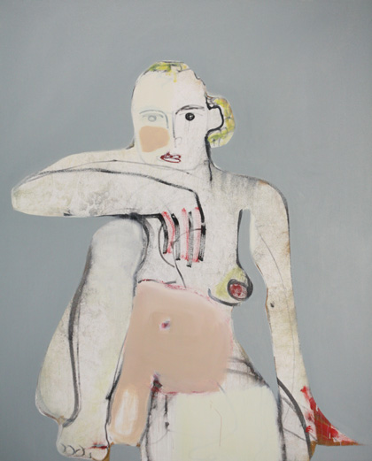 'Deliberation' 2011 130 x 105 cms