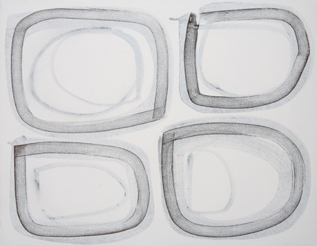 'Quartet'  2007  54 x 69 cms