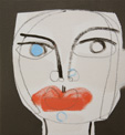 'Unbridled' 2011 18 x 17 cms