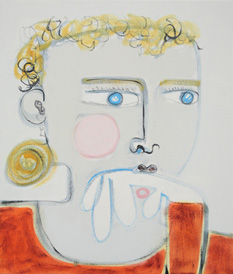 'Gaze'  2012  41 x 35 cms