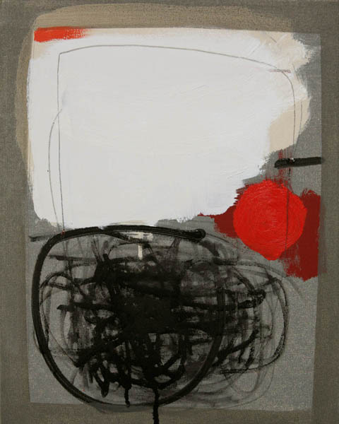 Henrietta Dubrey  Paint It, Black  2011  40 x 32 cms