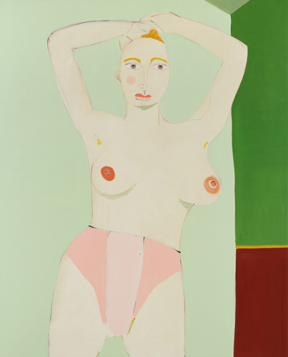 Peaches  2018  161 x 130 cms