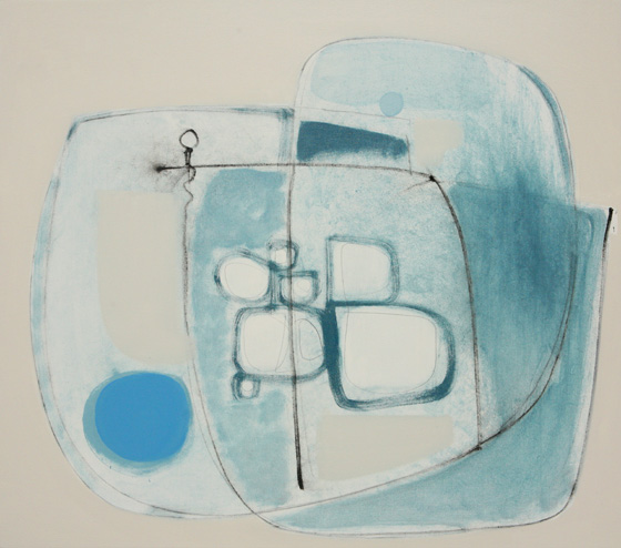 'Pool'  2011  74 x 84 cms