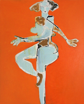 'Spin'  2011  60 x 49 cms