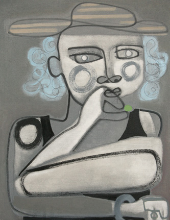 'Vence'  2011  64 x 50 cms